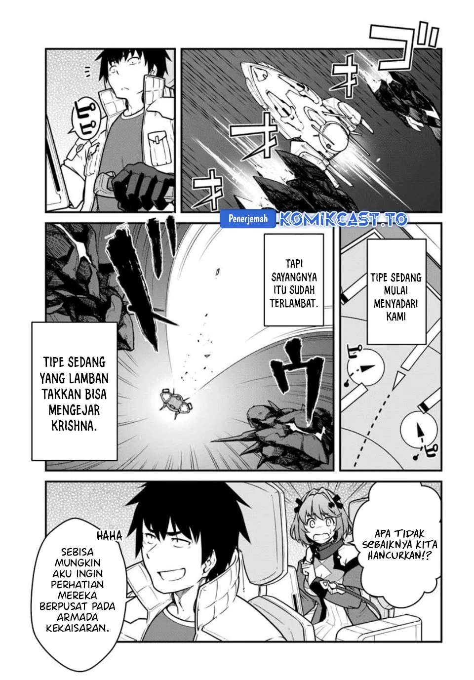 Mezametara Saikyou Soubi to Uchuusen-mochi datta no de Chapter 51.2 Fix Gambar 5